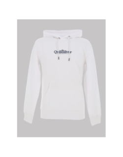 Sweat à capuche fineline blanc homme - Quiksilver