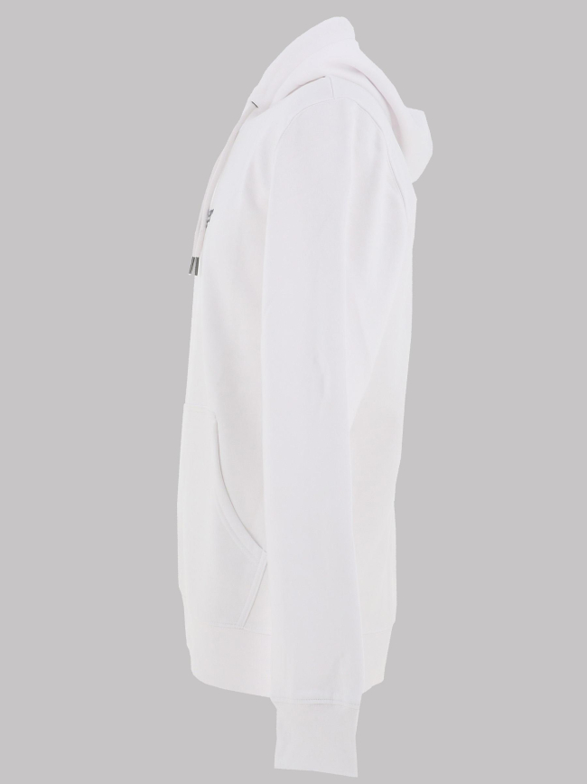 Sweat à capuche fineline blanc homme - Quiksilver