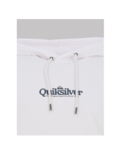 Sweat à capuche fineline blanc homme - Quiksilver