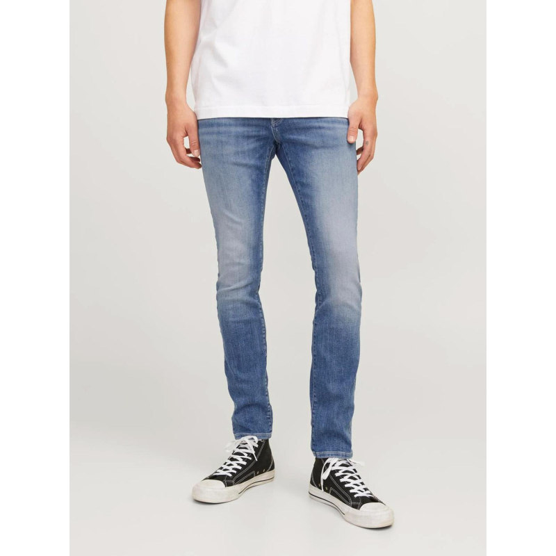 Jean slim jjiglenn jjfox 489 bleu homme - Jack & Jones
