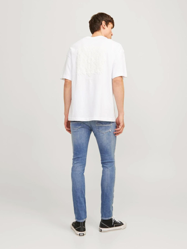 Jean slim jjiglenn jjfox 489 bleu homme - Jack & Jones