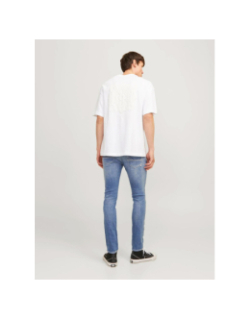 Jean slim jjiglenn jjfox 489 bleu homme - Jack & Jones