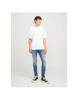 Jean slim jjiglenn jjfox 489 bleu homme - Jack & Jones