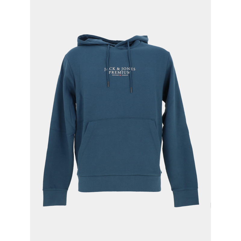 Sweat à capuche bluarchie ocean bleu homme - Jack & Jones