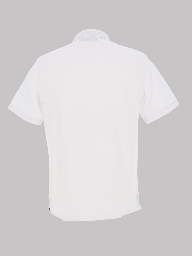 Polo uni blurise blanc homme - Jack & Jones