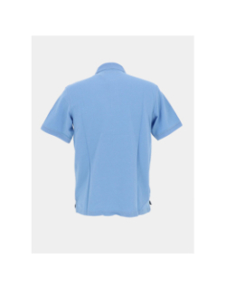Polo uni blurise bleu homme - Jack & Jones