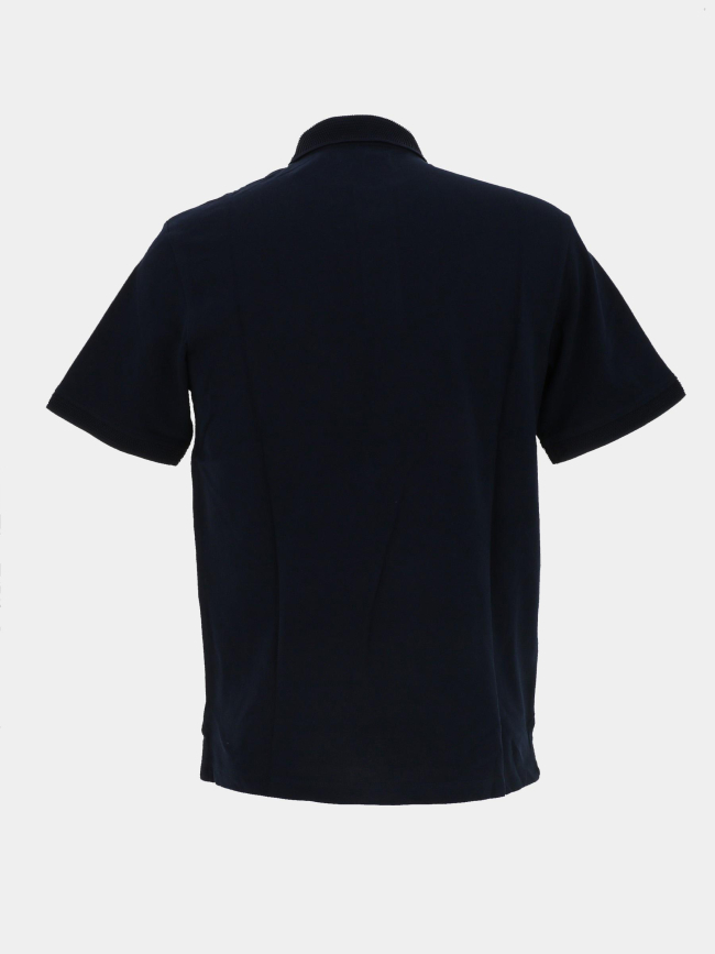 Polo uni blurise bleu marine homme - Jack & Jones