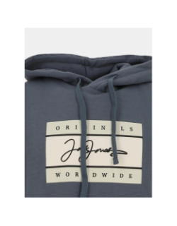 Sweat à capuche frederiksberg box gris homme - Jack & Jones
