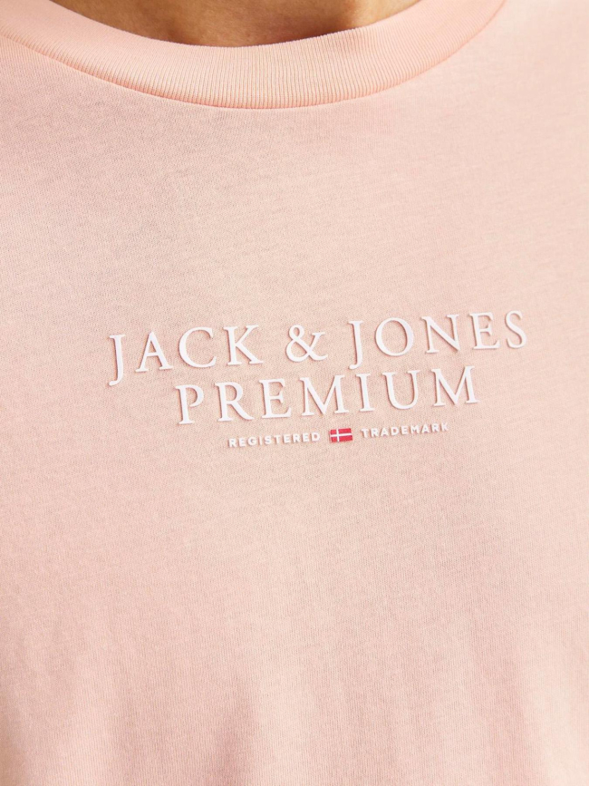T-shirt bluarchie orange homme - Jack & Jones