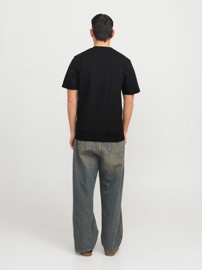 T-shirt tarmac camo noir homme - Jack & Jones