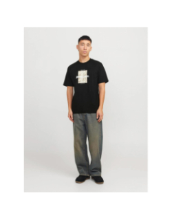 T-shirt tarmac camo noir homme - Jack & Jones