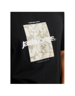 T-shirt tarmac camo noir homme - Jack & Jones