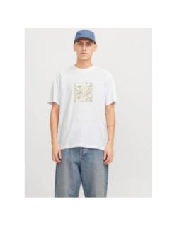 T-shirt tarmac camo blanc homme - Jack & Jones