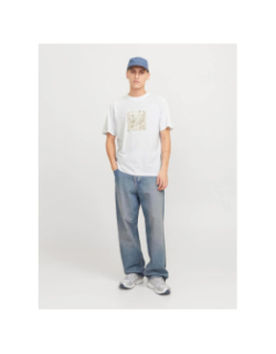 T-shirt tarmac camo blanc homme - Jack & Jones