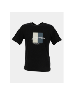 T-shirt jorfrederiksberg noir homme - Jack & Jones