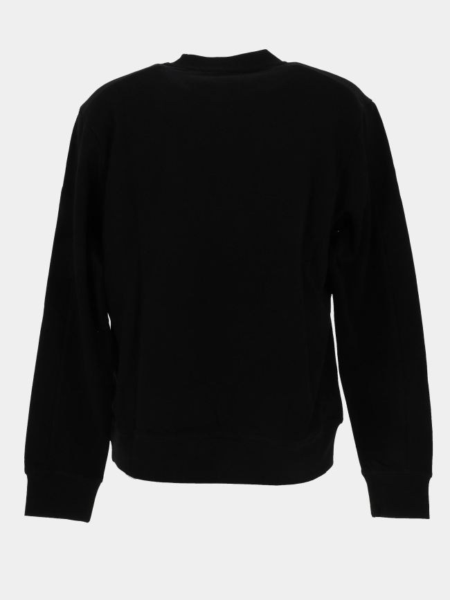 Sweat col rond logo relief jcopacer noir homme - Jack & Jones