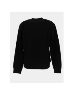 Sweat col rond logo relief jcopacer noir homme - Jack & Jones