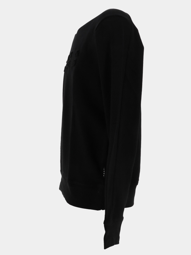 Sweat col rond logo relief jcopacer noir homme - Jack & Jones