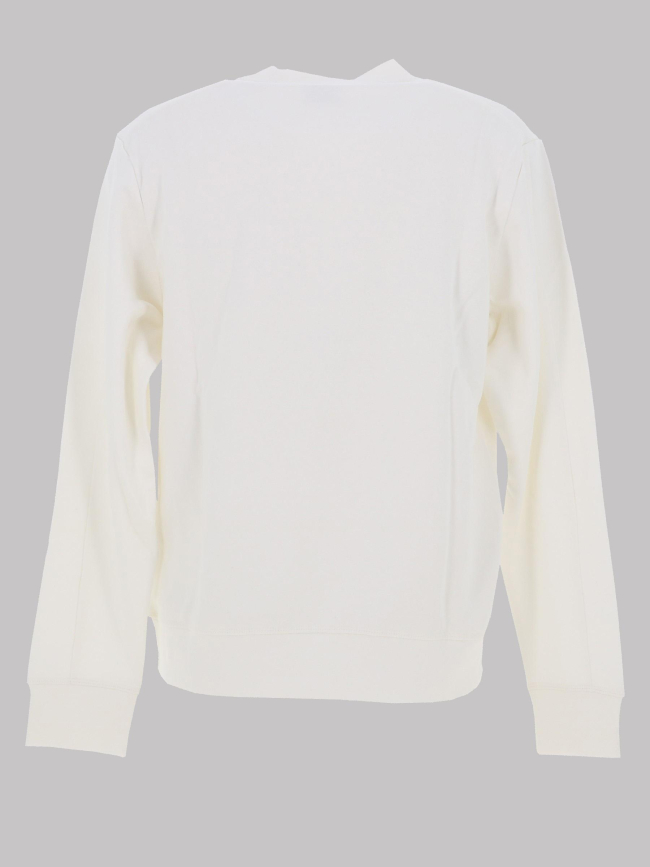 Sweat col rond logo jcopacer blanc homme - Jack & Jones