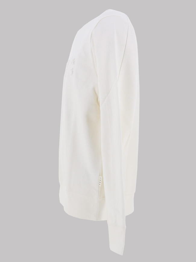 Sweat col rond logo jcopacer blanc homme - Jack & Jones