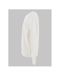 Sweat col rond logo jcopacer blanc homme - Jack & Jones