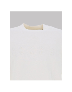 Sweat col rond logo jcopacer blanc homme - Jack & Jones