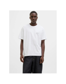 T-shirt à manches courtes jorsplit blanc homme - Jack & Jones