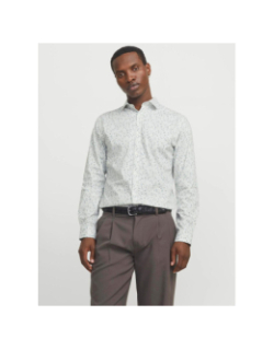 Chemise imprimée blackpool blanc vert homme - Jack & Jones