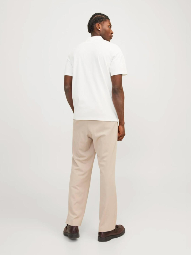 Polo à manches courtes jprccrodney blanc homme - Jack & Jones