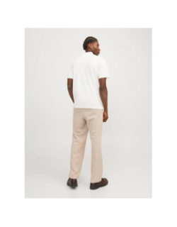 Polo à manches courtes jprccrodney blanc homme - Jack & Jones