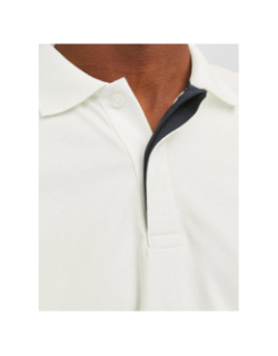 Polo à manches courtes jprccrodney blanc homme - Jack & Jones