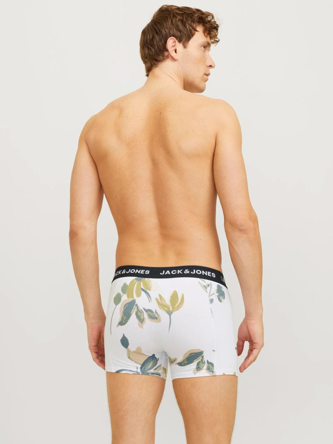 Pack 3 boxers abstract floral noir homme - Jack & Jones
