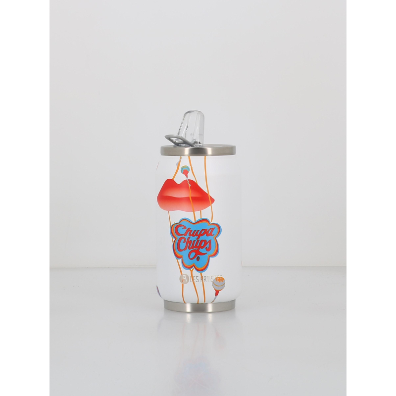Canette isotherme chupa chups kiss blanc - Les Artistes