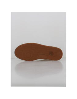 Baskets en cuir théo zip marron homme - Tbs