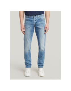 Jean regular 3301 tapered indigo aged bleu homme - G Star