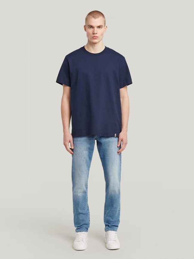 Jean regular 3301 tapered indigo aged bleu homme - G Star
