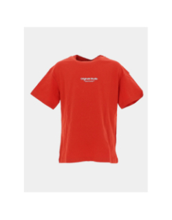 T-shirt manches courtes jorvesterbro rouge garçon - Jack & Jones