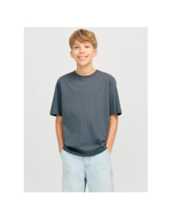 T-shirt mc jorfrederiksberg gris garçon - Jack & Jones