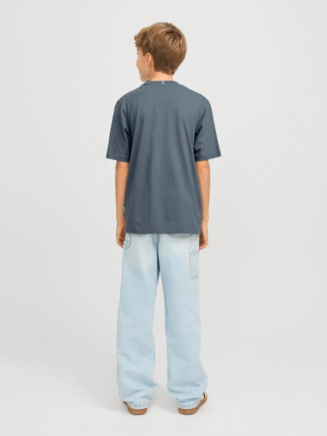 T-shirt mc jorfrederiksberg gris garçon - Jack & Jones