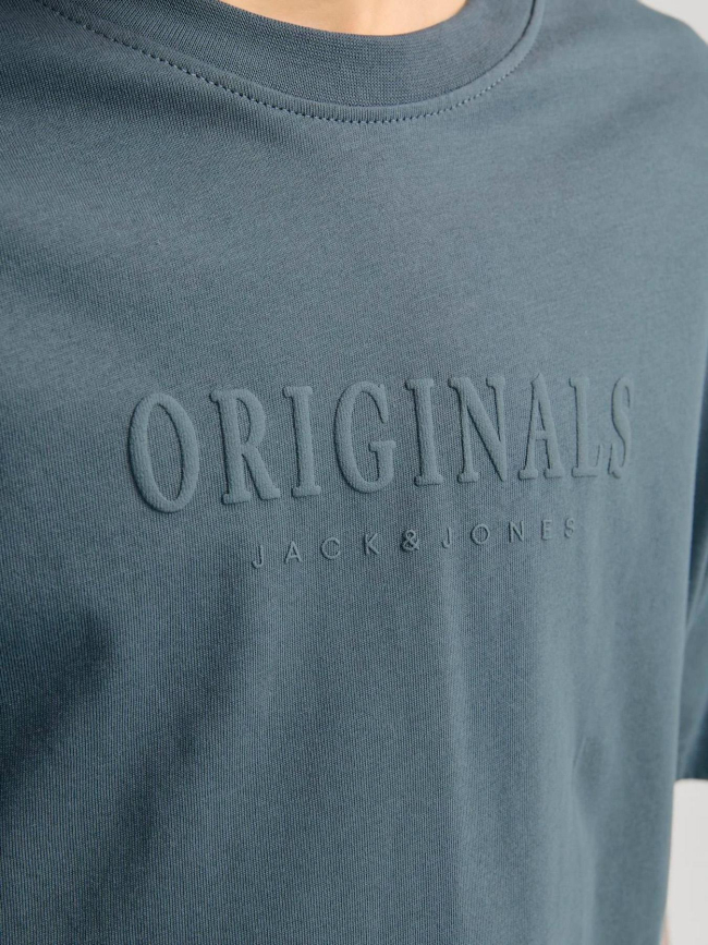 T-shirt mc jorfrederiksberg gris garçon - Jack & Jones