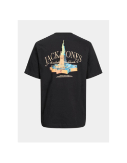 T-shirt à manches courtes jorboston noir garçon - Jack & Jones