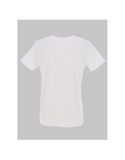 T-shirt à manches courtes patchcœur blanc homme - Pullin