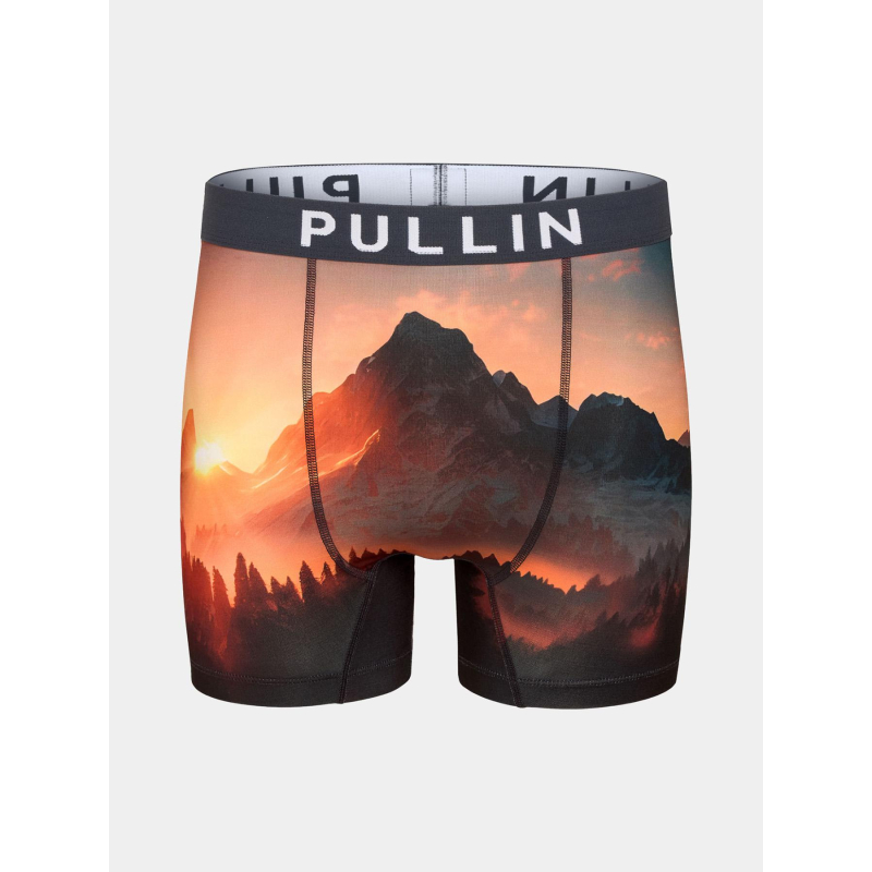 Boxer fashion 2 alpage orange homme - Pullin