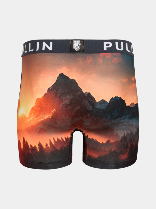 Boxer fashion 2 alpage orange homme - Pullin