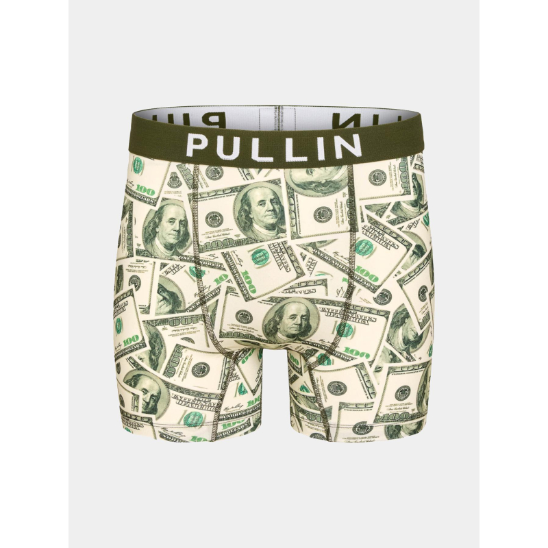 Boxer fashion 2 cashhh vert homme - Pullin