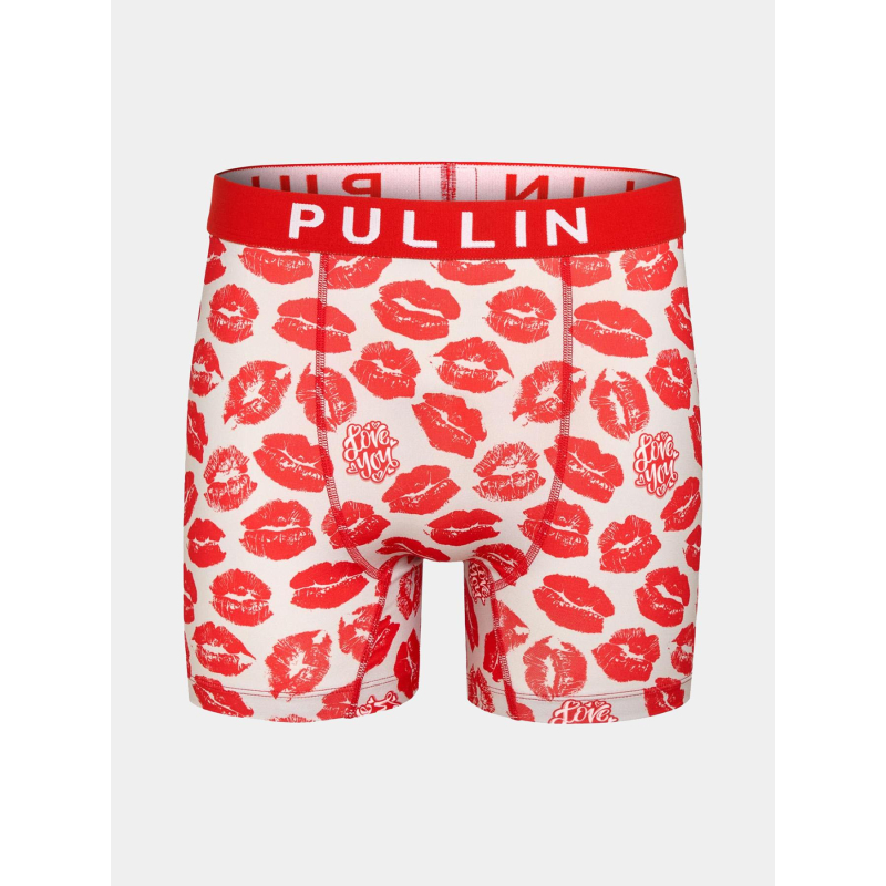 Boxer fashion 2 lovers rouge homme - Pullin