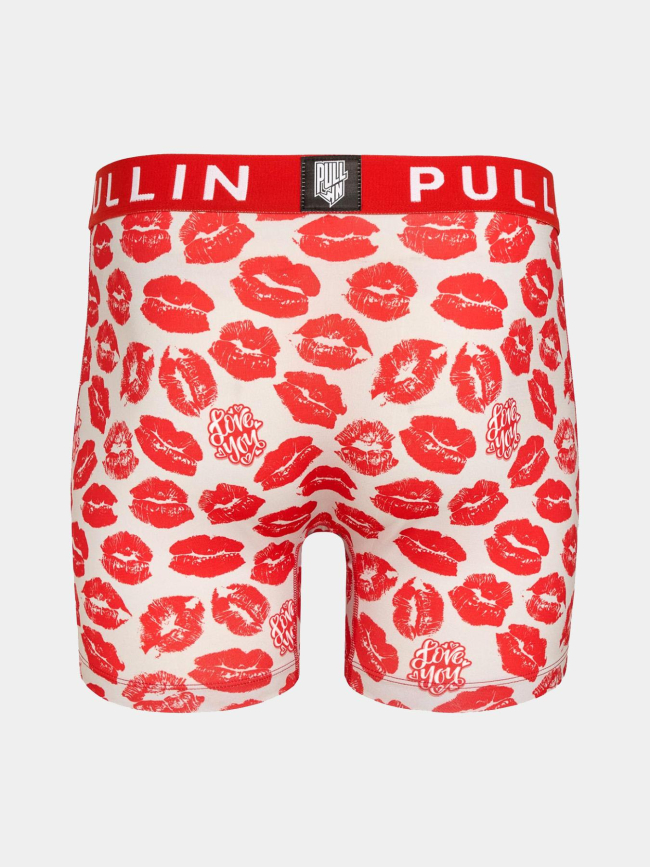 Boxer fashion 2 lovers rouge homme - Pullin