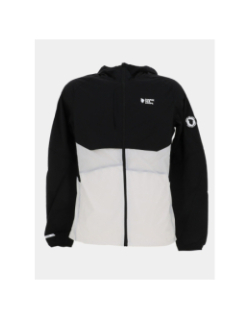 Veste coupe-vent bolt noir blanc homme - Comme Des Loups