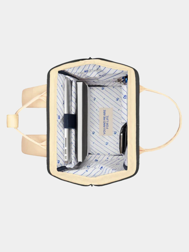 Sac à dos adventurer denim small ibiza jaune - CabaÏa