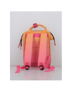 Sac à dos adventurer small cabourg rose et orange - Cabaïa